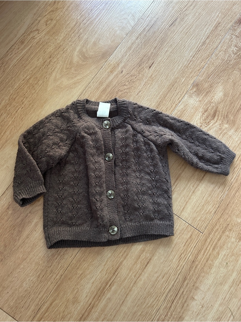 Brown H&M Baby Cardigan 4-6 months